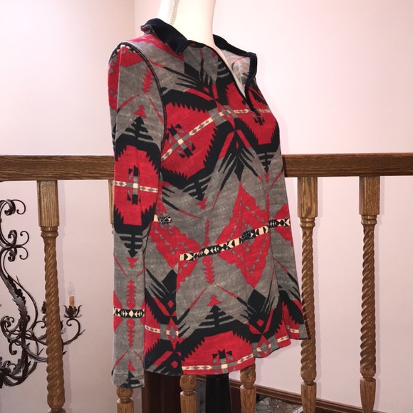 Lauren Active by Ralph Lauren Long Sleeve 1/4 Zip Shirt, EUC! - Picture 5 of 15